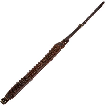 Kartusche Januel Croute Aus Gefettetem Leder, Gealterte Optik