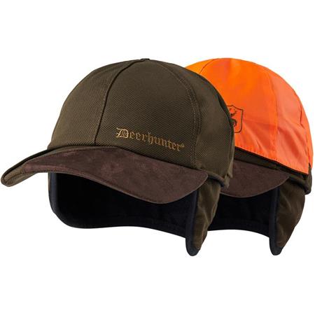 Kasket Deerhunter Muflon Vendbar - Art Green