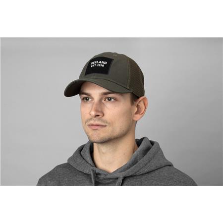 KASKET SEELAND GRANITE TRUCKER - GRØN