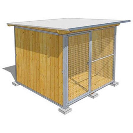 KENNEL MET GRIL DIFAC CONFORT