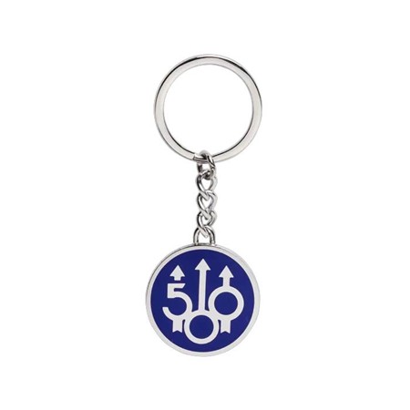 Keychain Beretta Limited 500Th Anniversary Edition - Blue/Silver