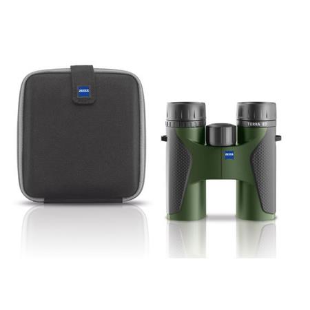 ΚΙΆΛΙΑ 8X32 ZEISS TERRA ED COMPACT T* ΜΑΎΡΟ/ΠΡΆΣΙΝΟ