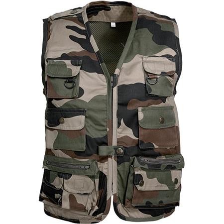 Kinderjagdweste Percussion Reporter Camo