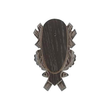 Kit Abzeichen Für Reh Eurohunt Chêne 4 Sculpté  Avec Clips En Plastique - 10Er Pack