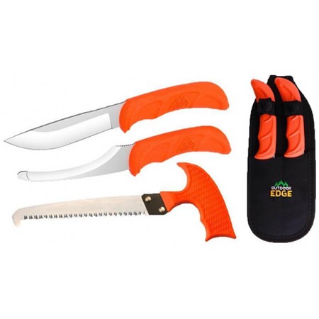 KIT COUTEAUX OUTDOOR EDGE JAEGERGUIDE
