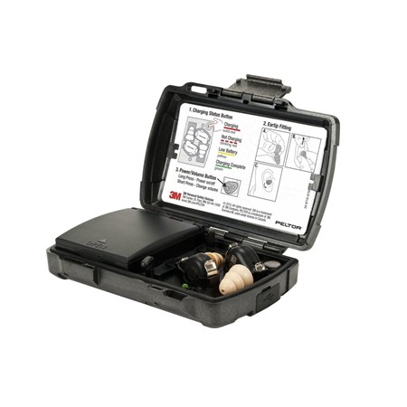 KIT DE BOUCHONS D'OREILLES PELTOR TEP200 RECHARGEABLE