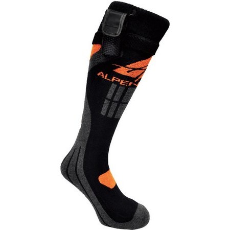 Kniestrümpfe Herren Beheizbar Alpenheat Beheizbar /Schwarz