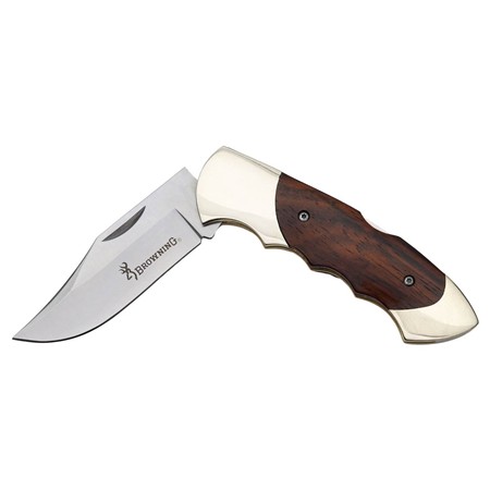 KNIFE BROWNING 111 LOCKBACK WOOD