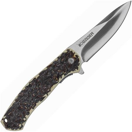 Kniv Percussion Foldbar - Brun