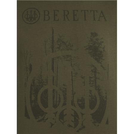 ΚΟΝΤΟΜΆΝΙΚΟ ΑΝΔΡΙΚΌ ΜΠΛΟΥΖΆΚΙ BERETTA OUTLINE - ΣΚΟΎΡΟ ΛΑΔΊ