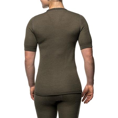 ΚΟΝΤΟΜΆΝΙΚΟ T-SHIRT UNISEX WOOLPOWER TEE 200 - ΠΡΆΣΙΝΟ