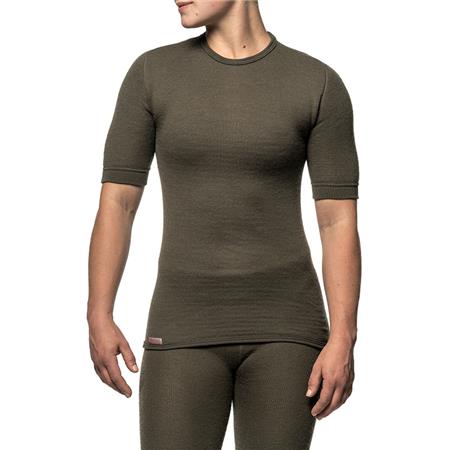 ΚΟΝΤΟΜΆΝΙΚΟ T-SHIRT UNISEX WOOLPOWER TEE 200 - ΠΡΆΣΙΝΟ