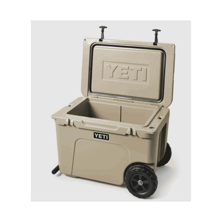 KOELBOX OP WIELEN YETI TUNDRA HAUL - BEIGE
