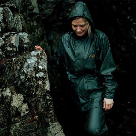 KOMPLETTSET JACKE + HOSE WASSERDICHT FÜR MÄNNER SWEDTEAM CREST SET - SWEDTEAM VERT