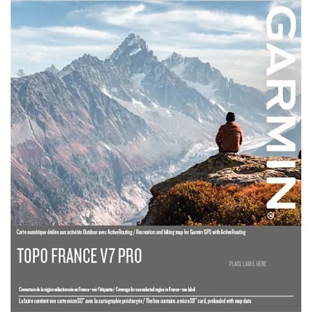 Kort Garmin Topo France V7 Pro