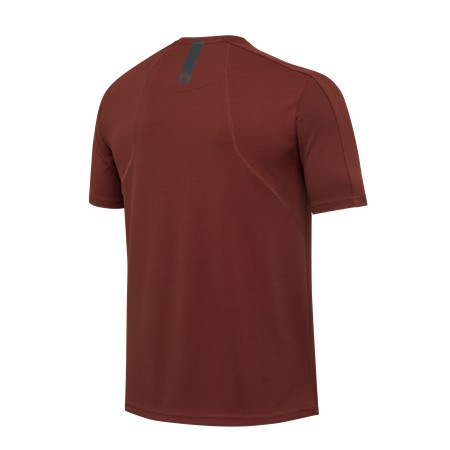 KORTÆRMET HERRE-T-SHIRT BERETTA CHAMPION'S EDGE - MADDERBRUN