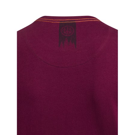 KORTÆRMET HERRE-T-SHIRT BERETTA TRIDENT - CORDOVAN SPIRIT