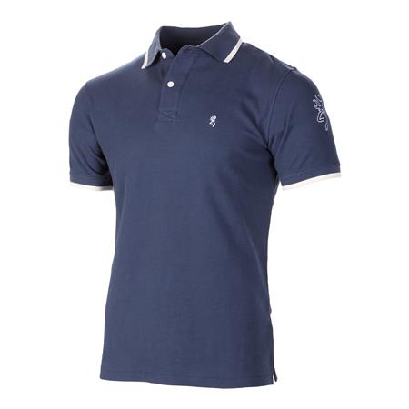 Kortærmet Herrepolo Browning Ultra 79 - Blå