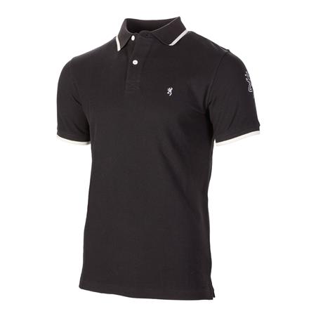 Kortærmet Herrepolo Browning Ultra 79 - Sort