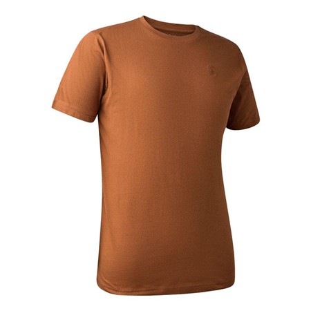 KORTÆRMET T-SHIRT TIL HERRE DEERHUNTER EASTON - ORANGE