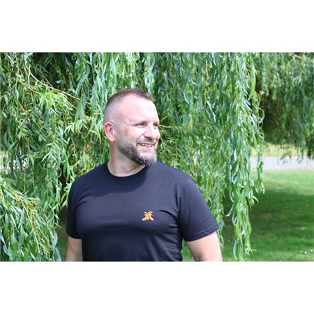 Kortærmet T-Shirt Til Herre Le Pairon Bécassier - Sort