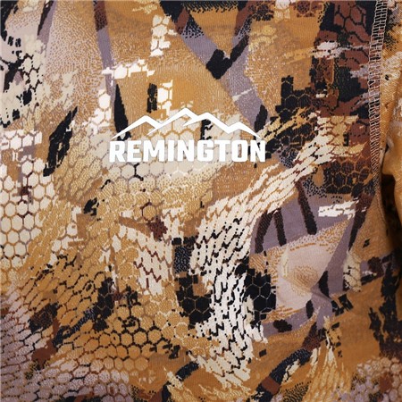 KORTÆRMET T-SHIRT TIL HERRE REMINGTON - GUL CAMO