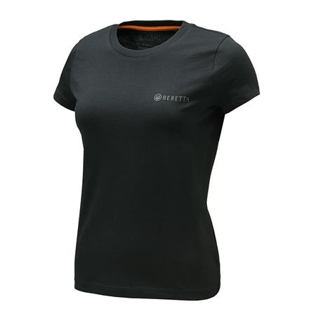 KORTÆRMET T-SHIRT TIL KVINDER BERETTA WOMAN'S - GRØN/BLÅ/SORT - PAKKE MED 3