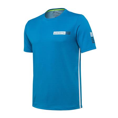 Kortærmet T-Shirt Til Mænd Beretta Stripe - Blå