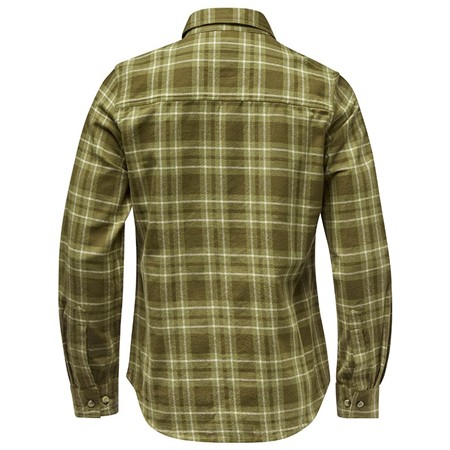 KOSZULA DAMSKA Z DŁUGIM RĘKAWEM PINEWOOD HÄRJEDALEN - OLIWKOWY