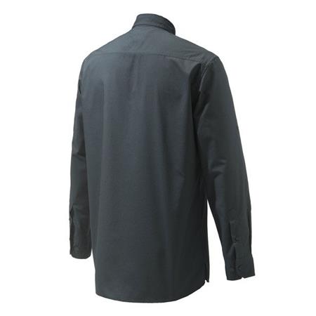 KOSZULA MĘSKA Z DŁUGIM RĘKAWEM BERETTA MORTIROLO SHIRT LONG SLEEVES - CZARNY