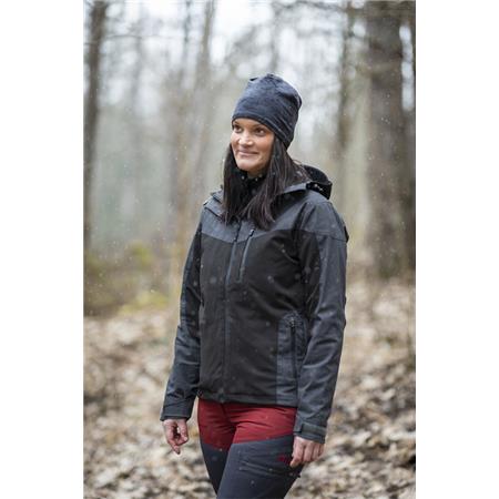 KURTKA DAMSKA PINEWOOD FINNVEDEN HYBRID EXT JKT WMN - CZARNY