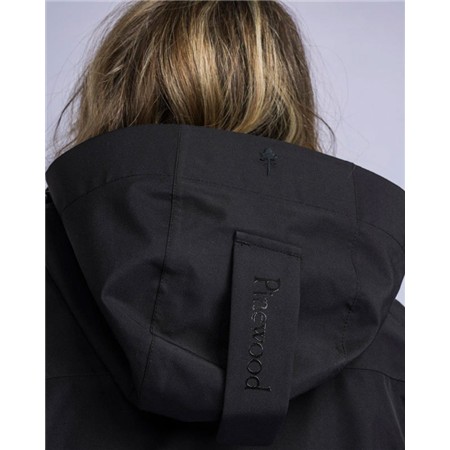 KURTKA DAMSKA PINEWOOD RAIN PARKA - CZARNY