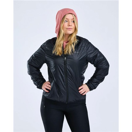 KURTKA DAMSKA PINEWOOD WOOL INSULATED MIDLAYER - CZARNY