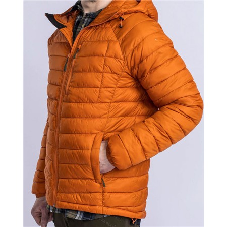 KURTKA MĘSKA PINEWOOD ABISKO INSULATION - SPALONY POMARAŃCZOWY