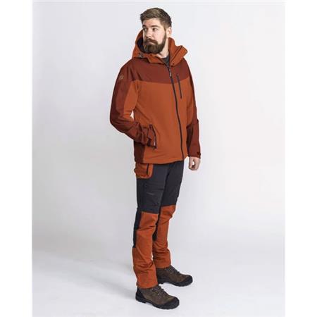 KURTKA MĘSKA PINEWOOD FINNVEDEN HYBRID - TERRAKOTA