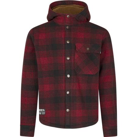 Kurtka Męska Seeland Canada Yukon - Czerwona Krata