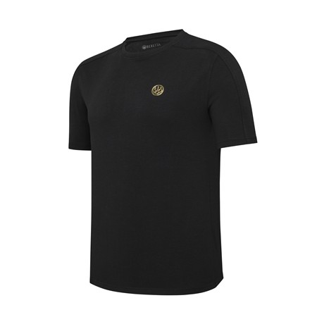 Kurzärmeliges Herren-T-Shirt Beretta Limitierte Auflage 500 Jahre Gold Logo - Schwarz