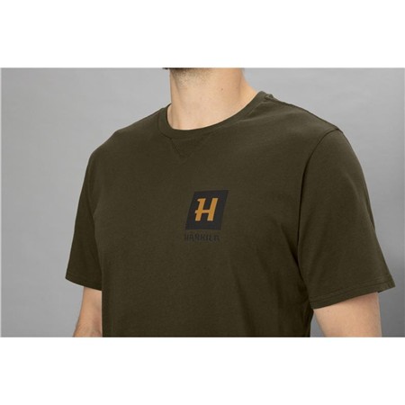 KURZÄRMELIGES T-SHIRT HERREN HARKILA GORM S/S - WEIDENGRÜN