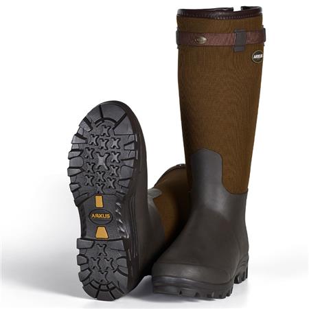 LAARZEN MENS ARXUS PRIMO NORD LW - MARRÓN/VERDE - BRUIN/GROEN