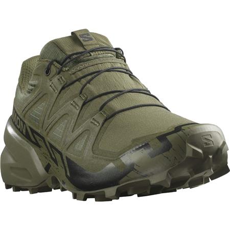 Lage Schoenen Man Salomon Speedcross 6 Forces - Vert Ranger