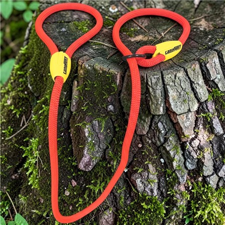LAISSE CANIHUNT CORDE RONDE NYLON LASSO - ORANGE