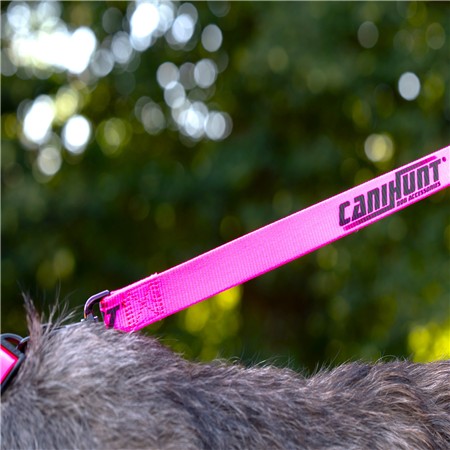 LAISSE CANIHUNT SIMPLE PLATE HUNTER SÉRIE ROSE 2026