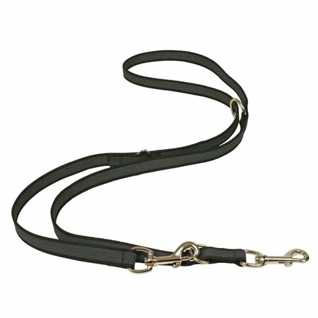 Laisse Difac Color Gomme Multipositions - Noir