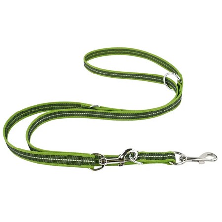 Laisse Difac Color Gomme Multipositions - Vert