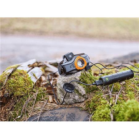 LAMPADA FRONTALE LED LENSER MH11 BLACK GREY 1000 LUMEN