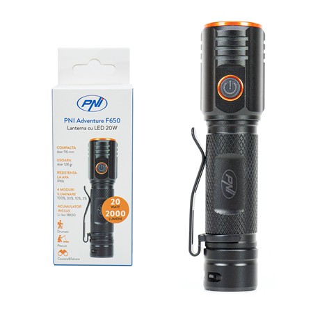 LAMPE TORCHE PNI ADVENTURE F650