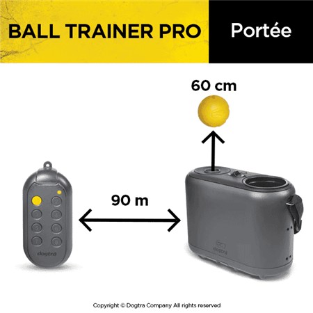 LANCIATORE DI PALLINE DOGTRA BALL TRAINER