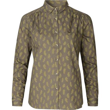 Langærmet Dameskjorte Seeland Skeet Lady - Oliven