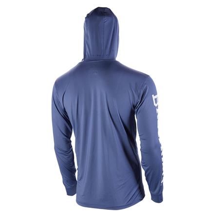LANGÆRMET HERRE-T-SHIRT BROWNING TEAMSPIRIT - INDIGOBLÅ