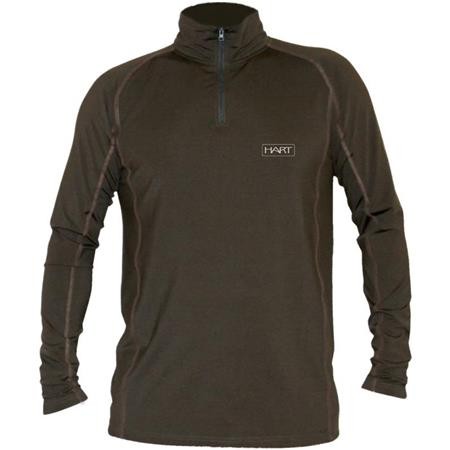 Langærmet Herre-T-Shirt Hart Aktiva Z - Grøn